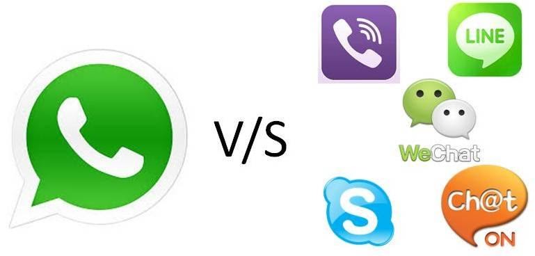 7 applications that fail to decrease the popularity of Whatsapp in India