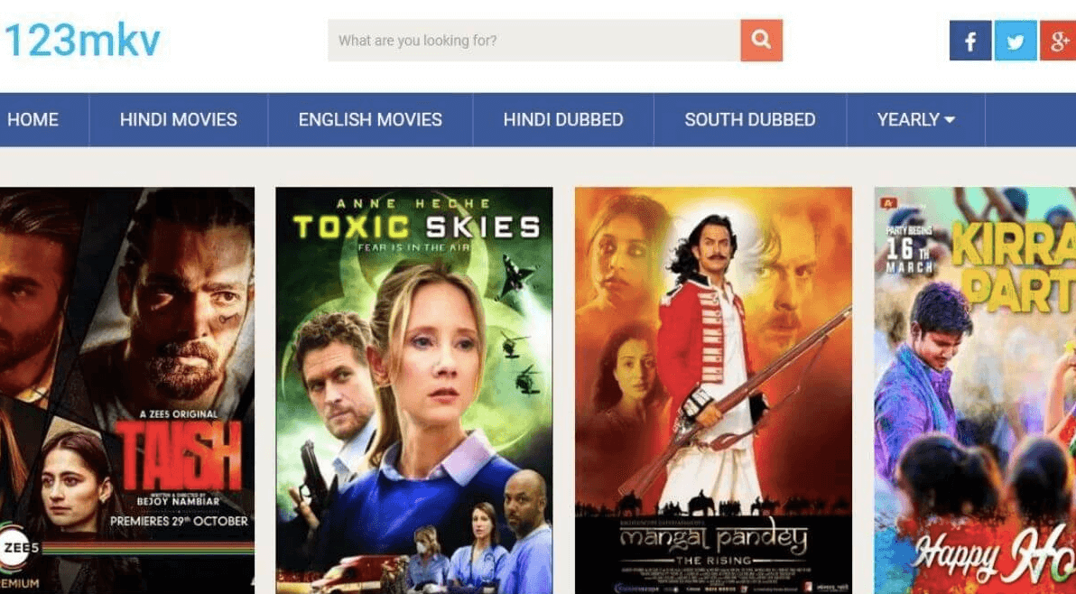 Mkv123 2021: Mkv123 Bollywood, Hindi movie downloading site.