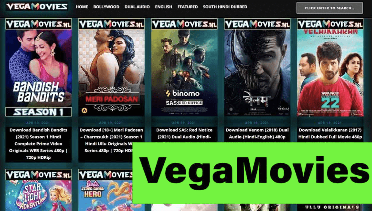 Vegamovies 2021 | Download Latest Movie